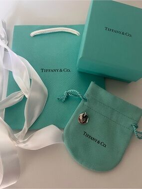 Tiffany & Co. Sterling Silver “J” Charm